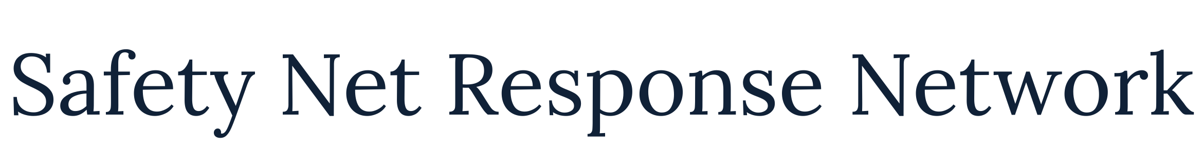 Safety Net Response Network